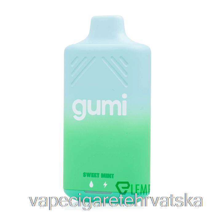 Vape Hrvatska Gumi Bar 8000 Disposable Sweet Mint